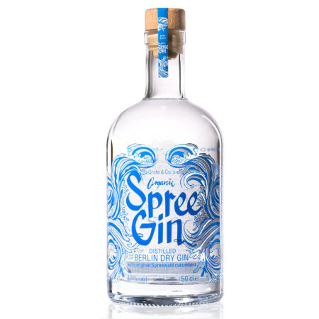Spree Gin 42%vol. 500ml Dry Gin der Berliner Manufaktur Grote &amp; Co. Spirits
