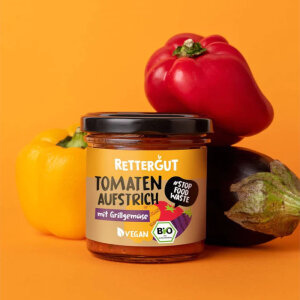 Rettergut BIO-Streichcreme Tomate &amp; Grillgem&uuml;se...
