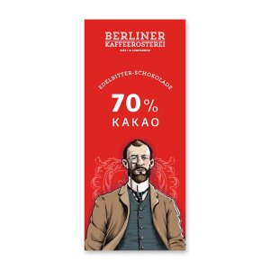 BKR Classic Line Edelbitter-Schokolade 70%Kakao 100g