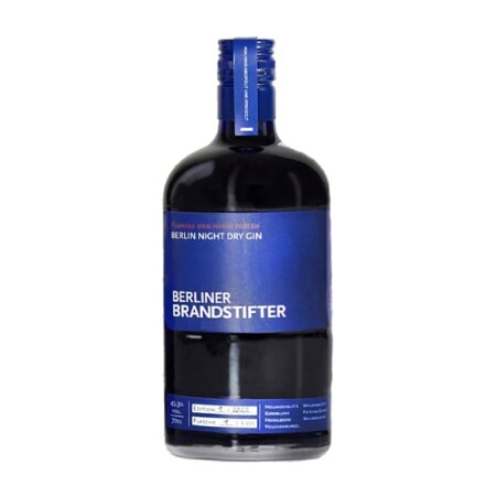 Berliner Brandstifter Dark Dry Gin 0,7l Spitzenspirituose