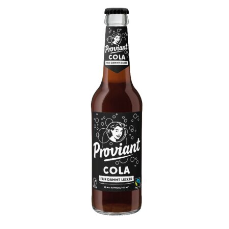 Proviant Fairtrade Cola 0,33l abgef&uuml;llt in Berlin