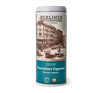 Florentiner Espresso 125g Schmuckdose der Berliner Kaffeer&ouml;sterei