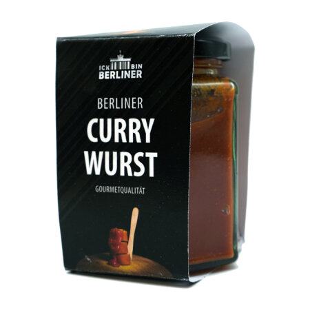 ICK BIN BERLINER Berliner Currywurst im Glas