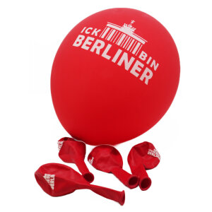 Fanartikel f&uuml;nfe rote Luftballons von Ick bin Berliner