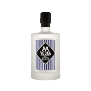 AA Vodka Rye Berlin 43,%vol. 0,5l feinfruchtig und rein