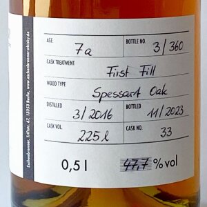 Eschenbrenner Single Malt Whisky Jake 0,5l
