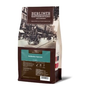 Kaffee Mail&auml;nder Espresso ganze Bohnen 250g der Berliner Kaffeer&ouml;sterei