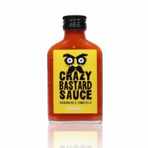 Crazy Bastard Sauce Habanero &amp; Tomatillo 100ml