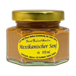 Mexikanischer Senf 105ml der Manufaktur Senfsalon aus Berlin