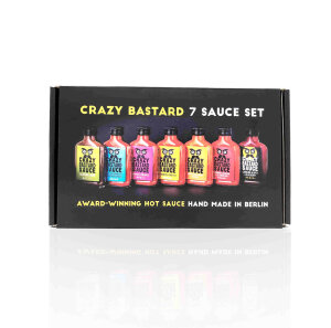 Crazy Bastard 7 Saucen Set